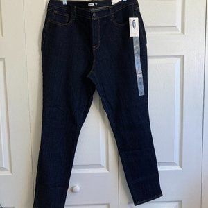 NWT Old Navy Jeans Denim Women's Size 16 Plus Size Curvy